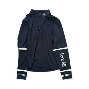 Fore All Black Zip-Up Jacket Golf wear